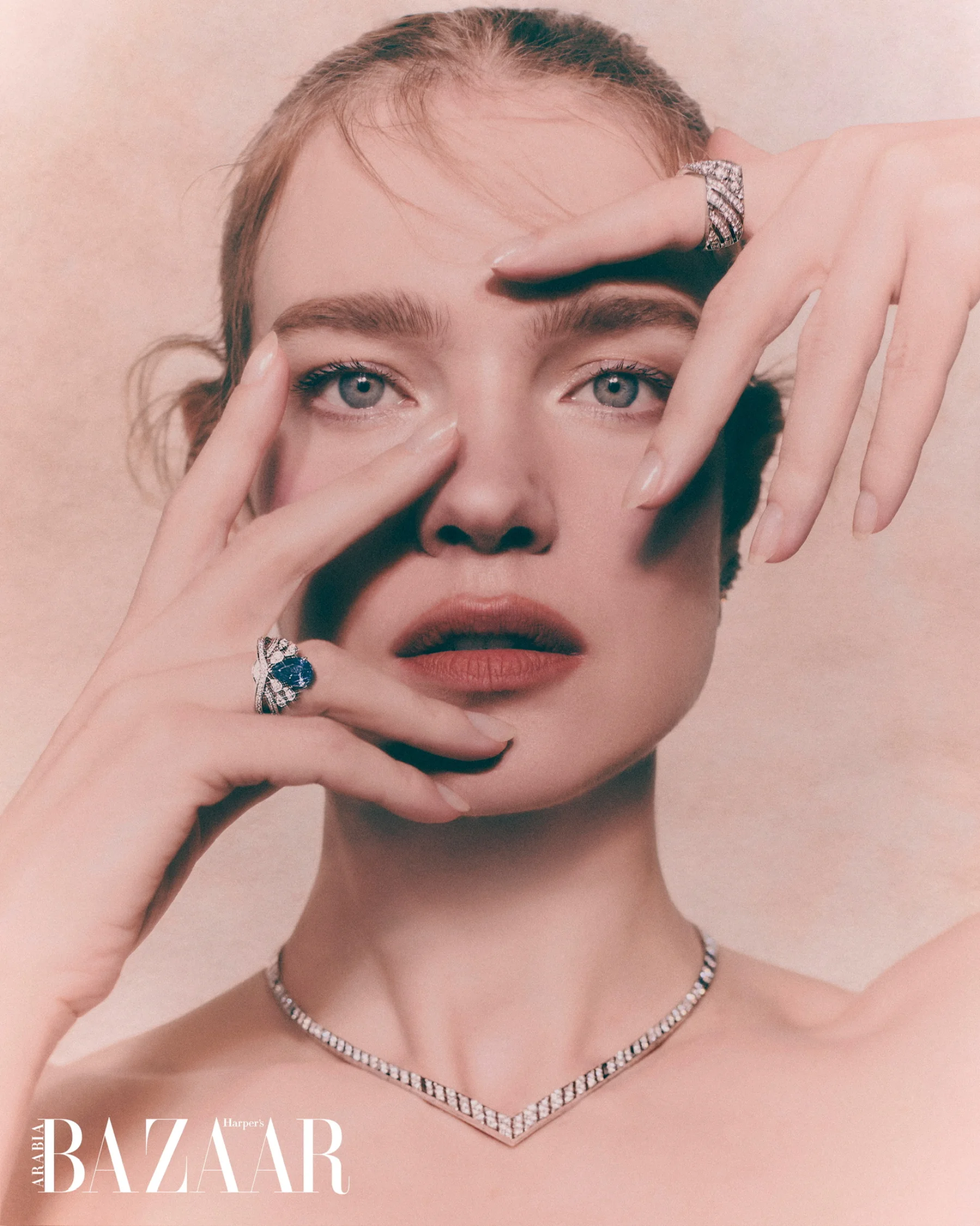 Kitavin Studio Set Design for Chaumet × Harper's Bazaar, Doha, Qatar — on-set production