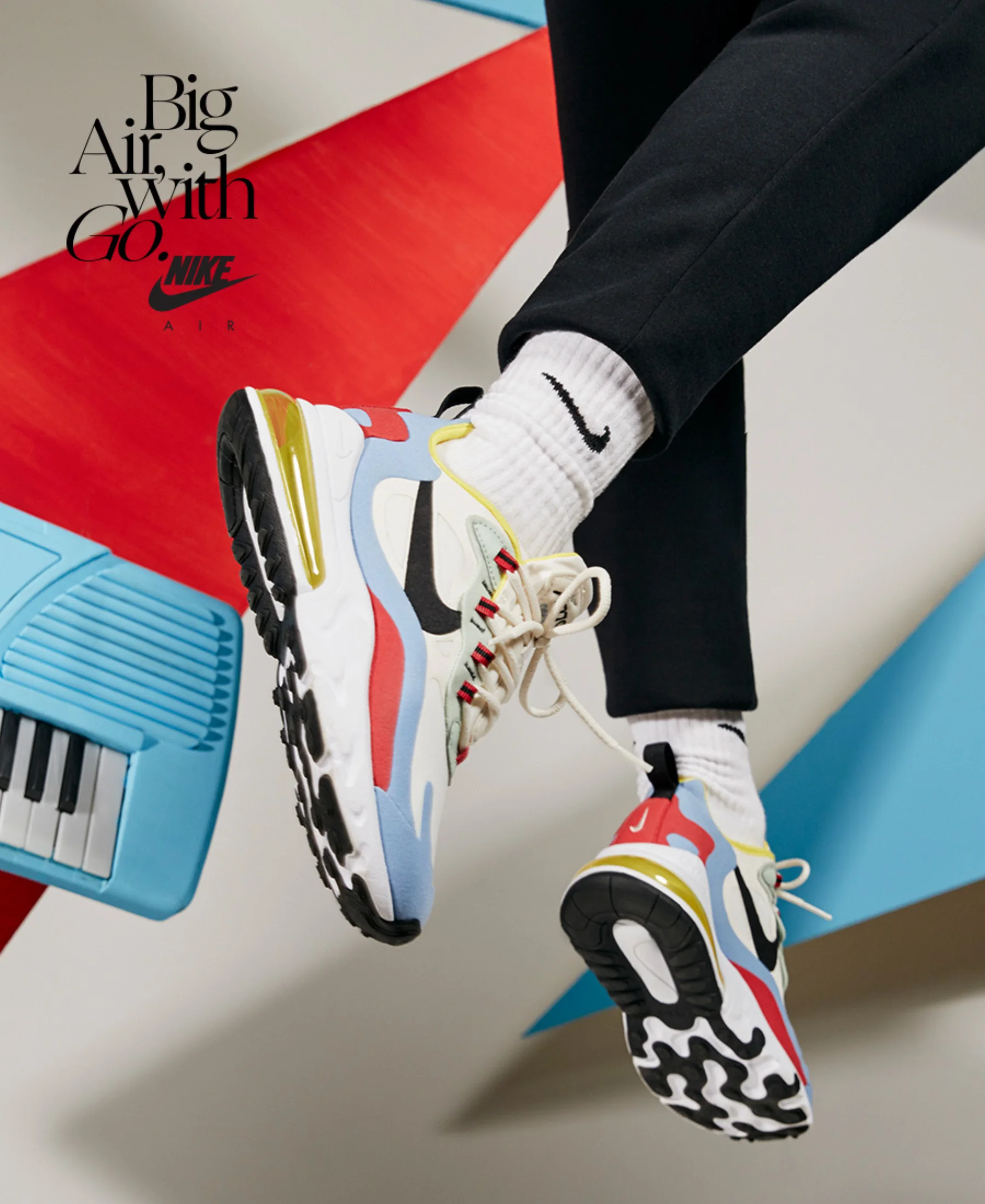Kitavin Studio Set Design for Nike × Monetochka, Moscow, Russia — campaign detail