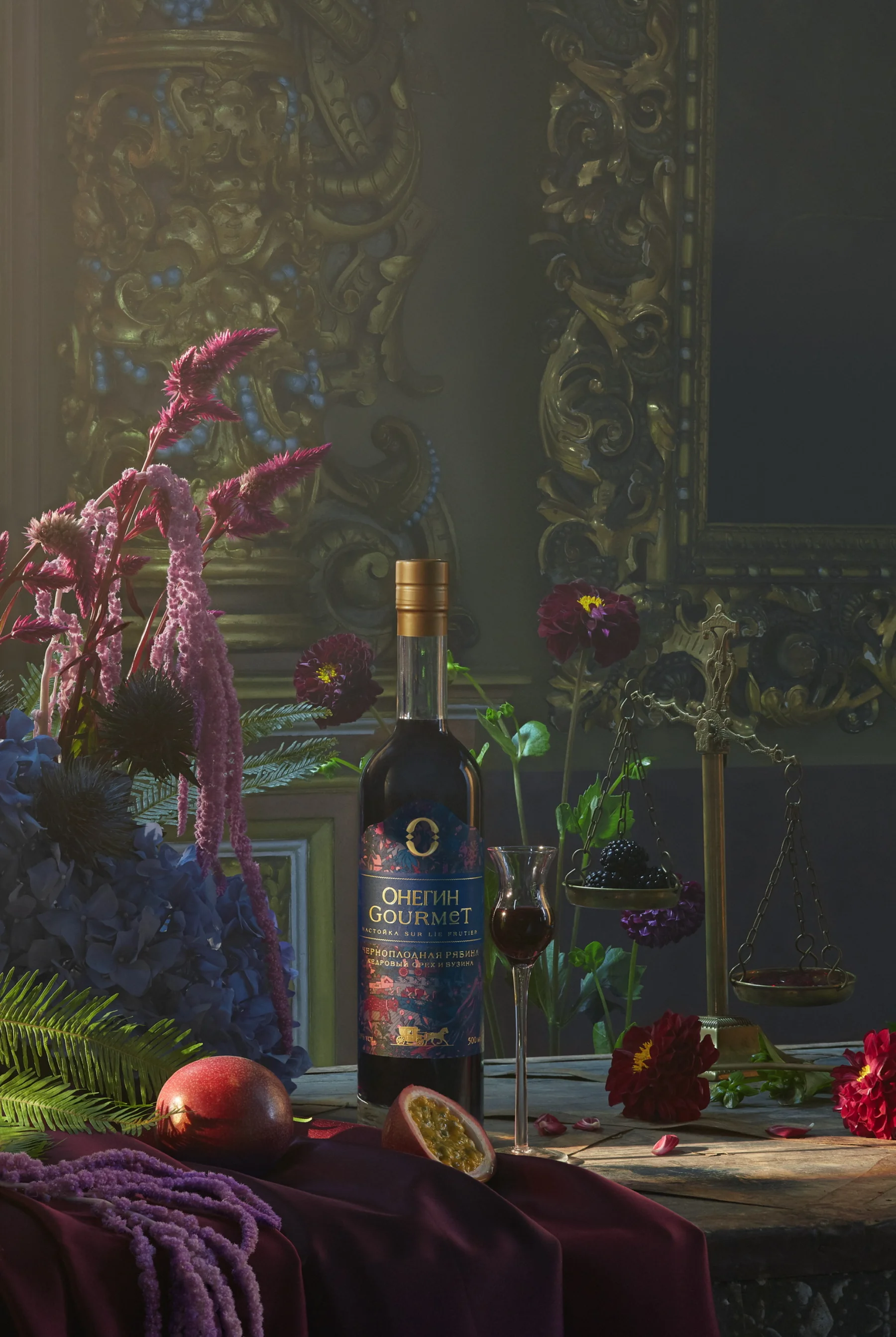 Kitavin Studio Full production for Onegin Gourmet, Moscow, Russia — on-set production